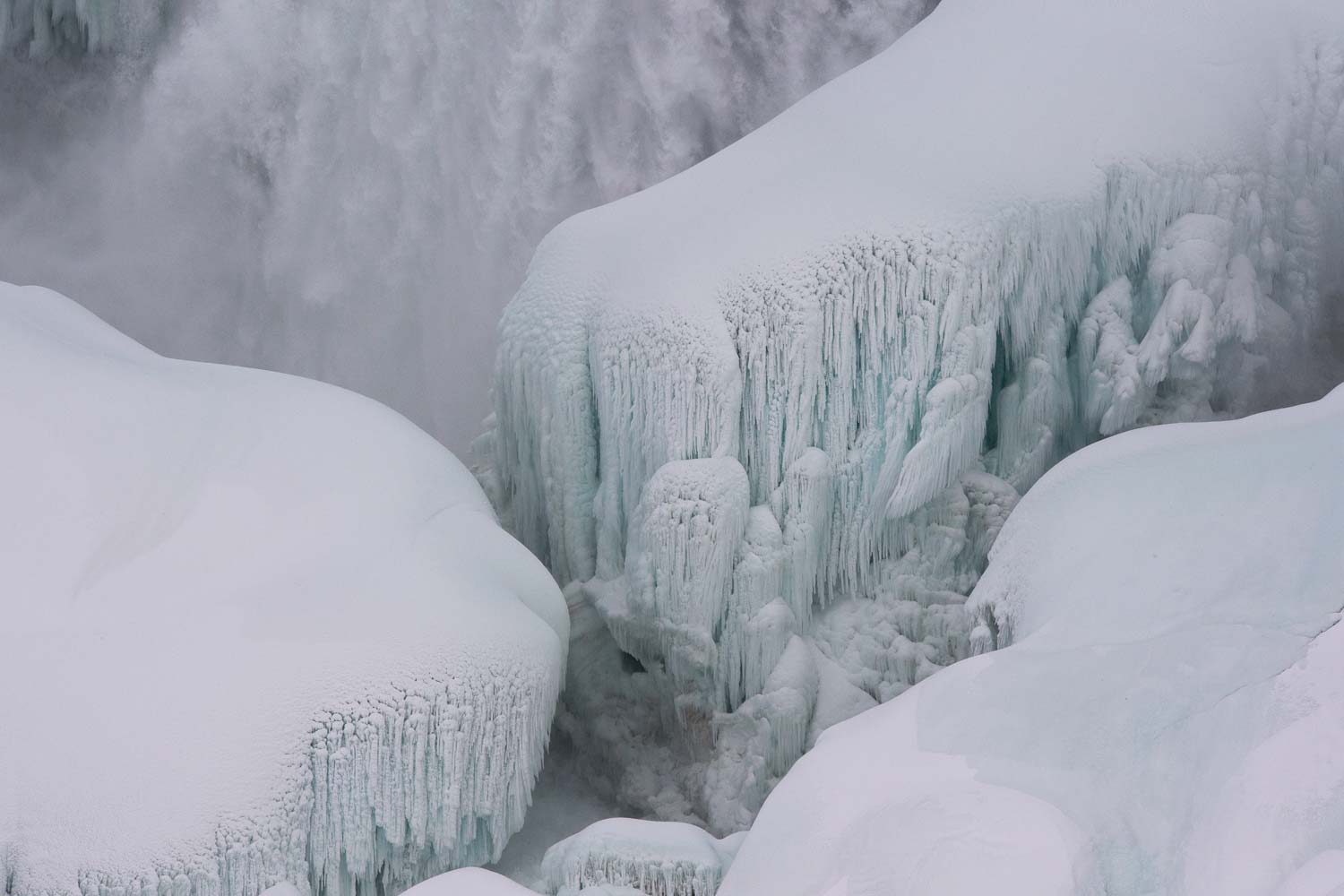 Ice  Chutes du Niagara